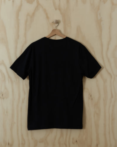 organic trail t-shirt black