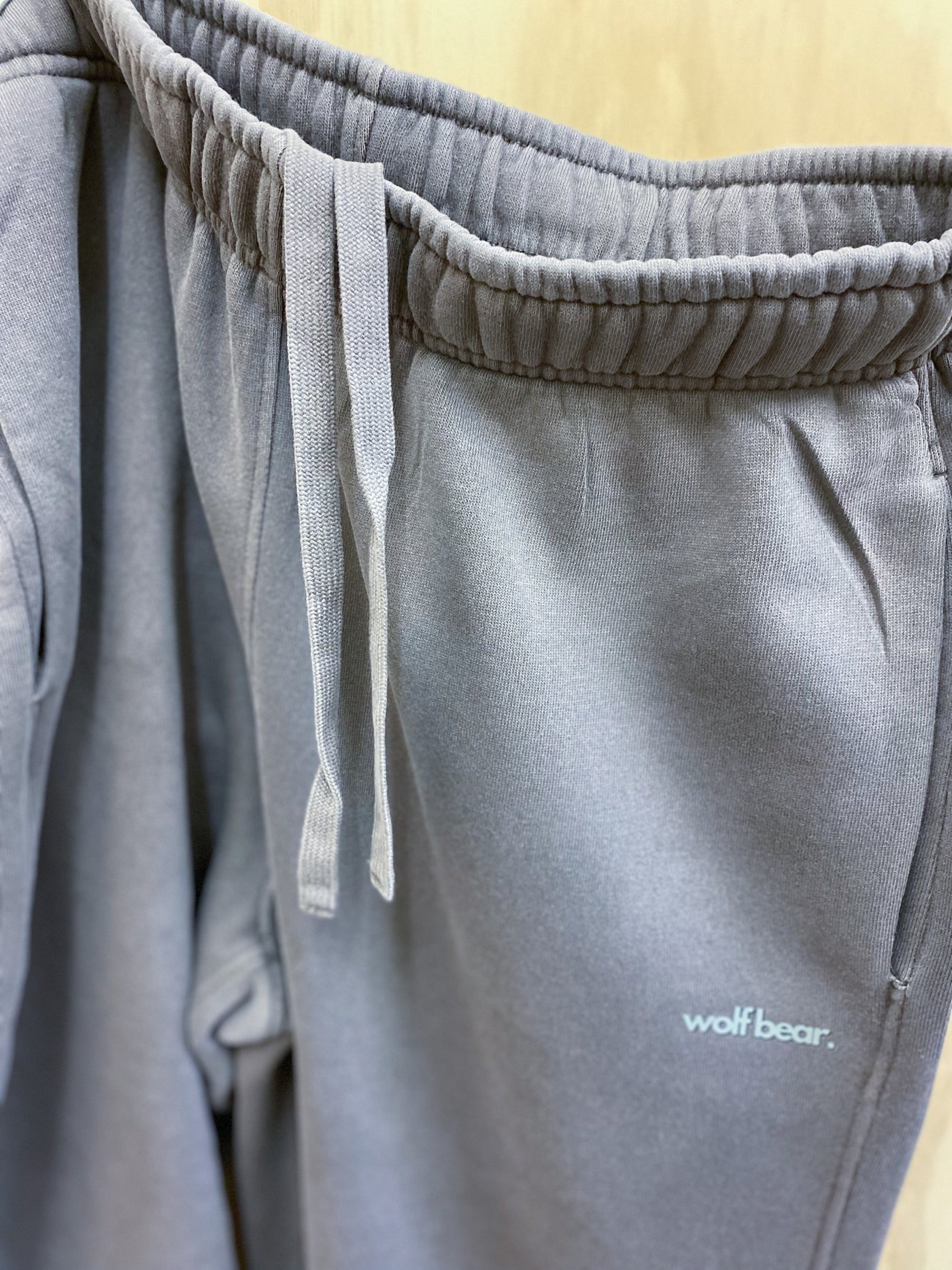 gone hiking track pants grey
