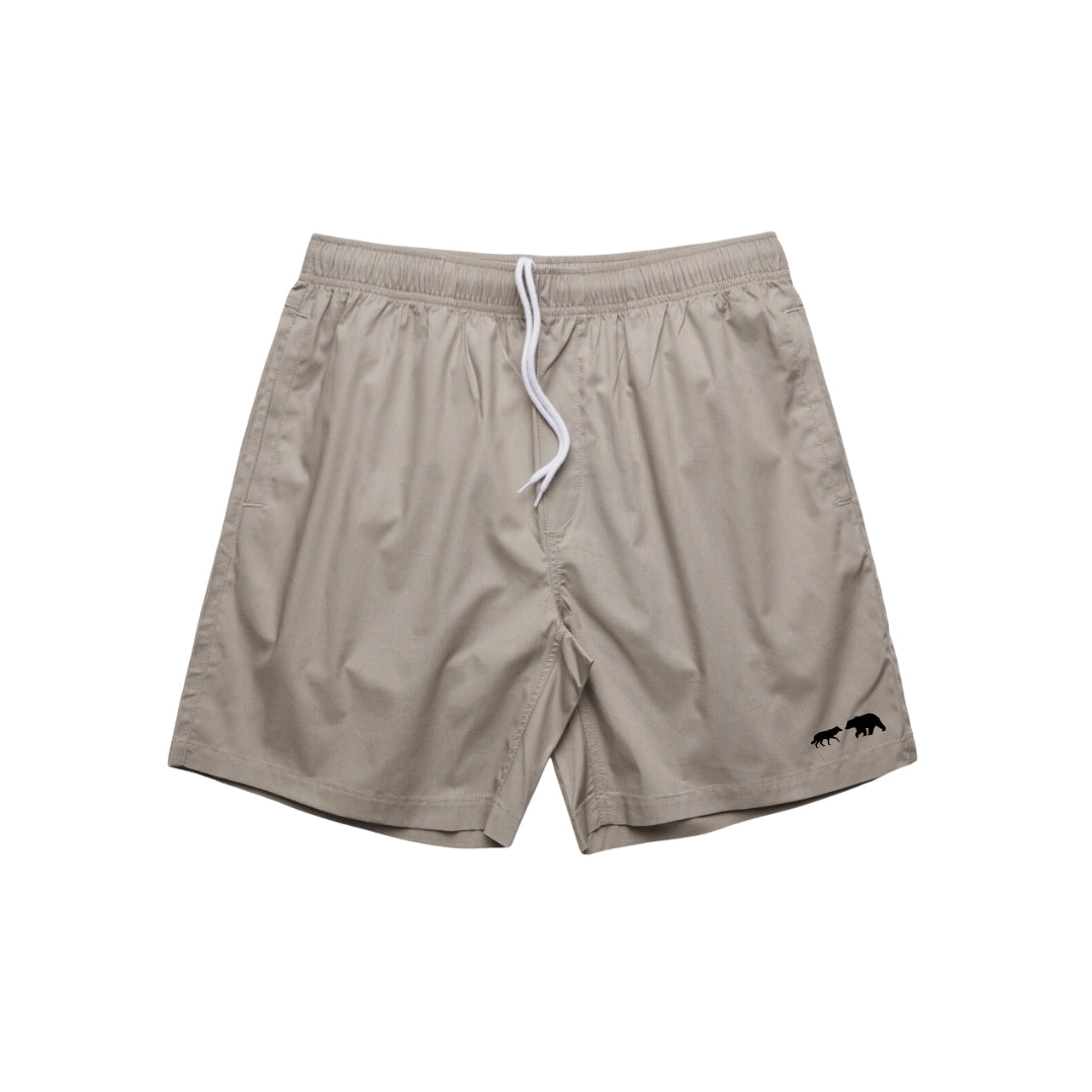 classic beach shorts bone